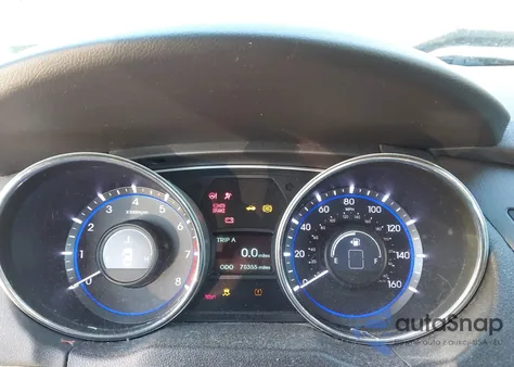 2014 Hyundai Sonata Gls z USA, uszkodzony, nr VIN 5NPEB4AC7EH896064